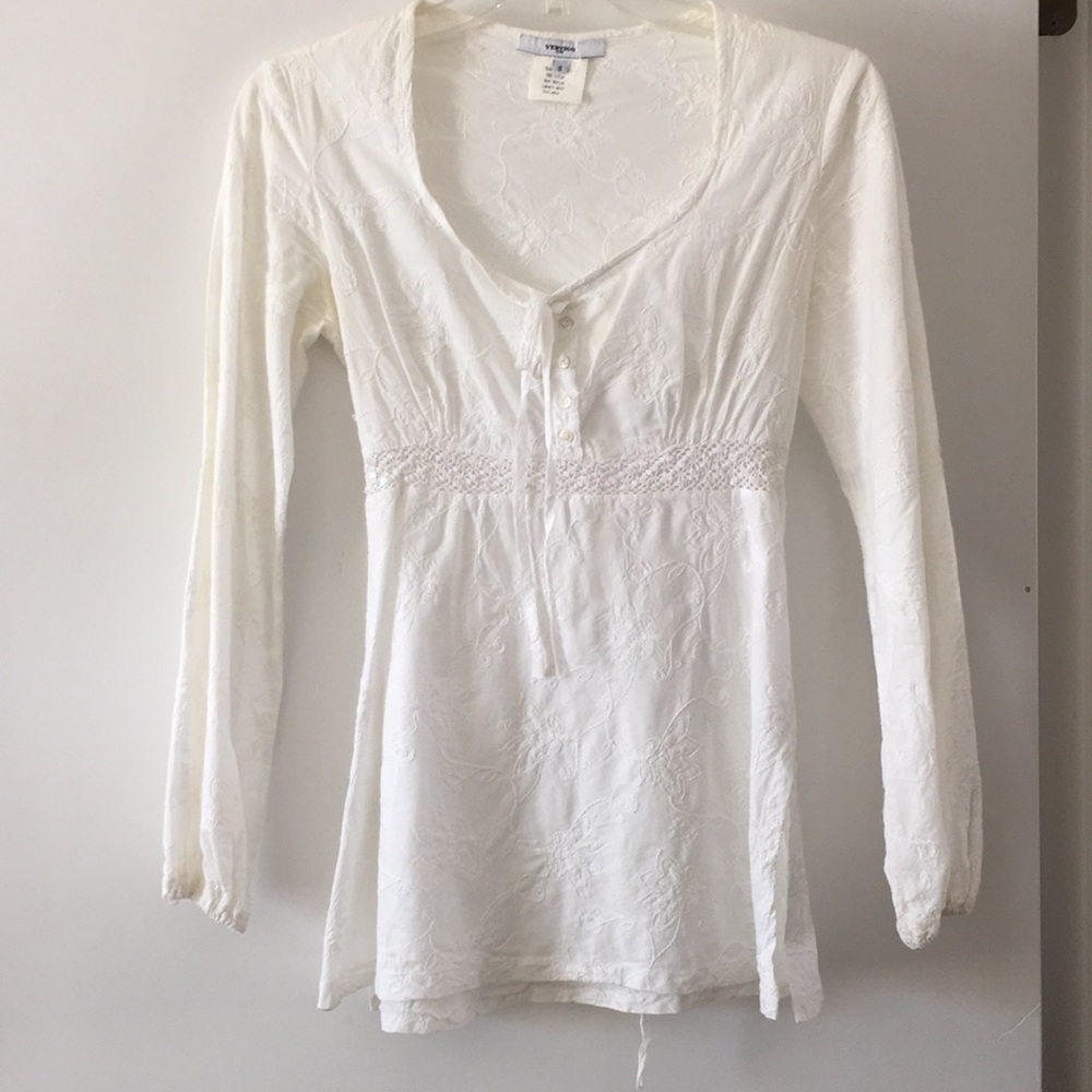 Vertigo Paris. white blouse- runs more like XS